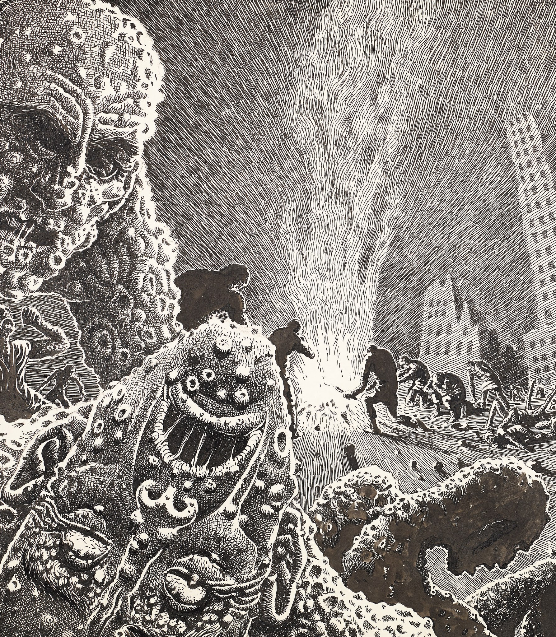 Read online The Blighted Eye: Original Comic Art From the Glenn Bray Collection comic -  Issue # TPB - 2