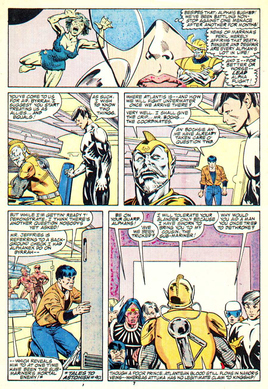 Read online Alpha Flight (1983) comic -  Issue #39 - 8
