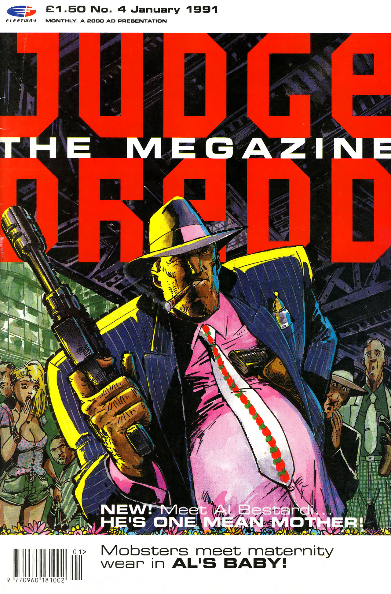 Read online Judge Dredd: The Megazine comic -  Issue #4 - 1