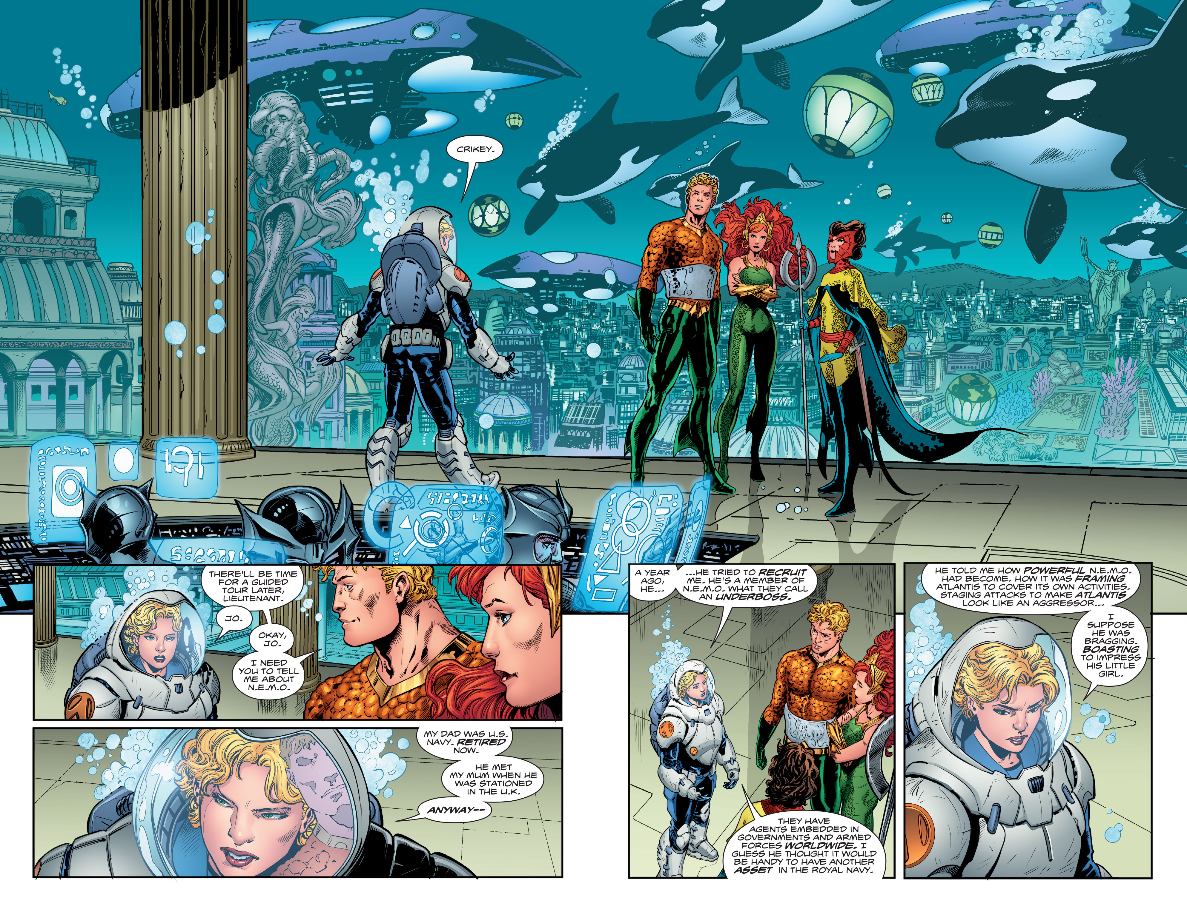 Read online Aquaman (2016) comic -  Issue #11 - 17