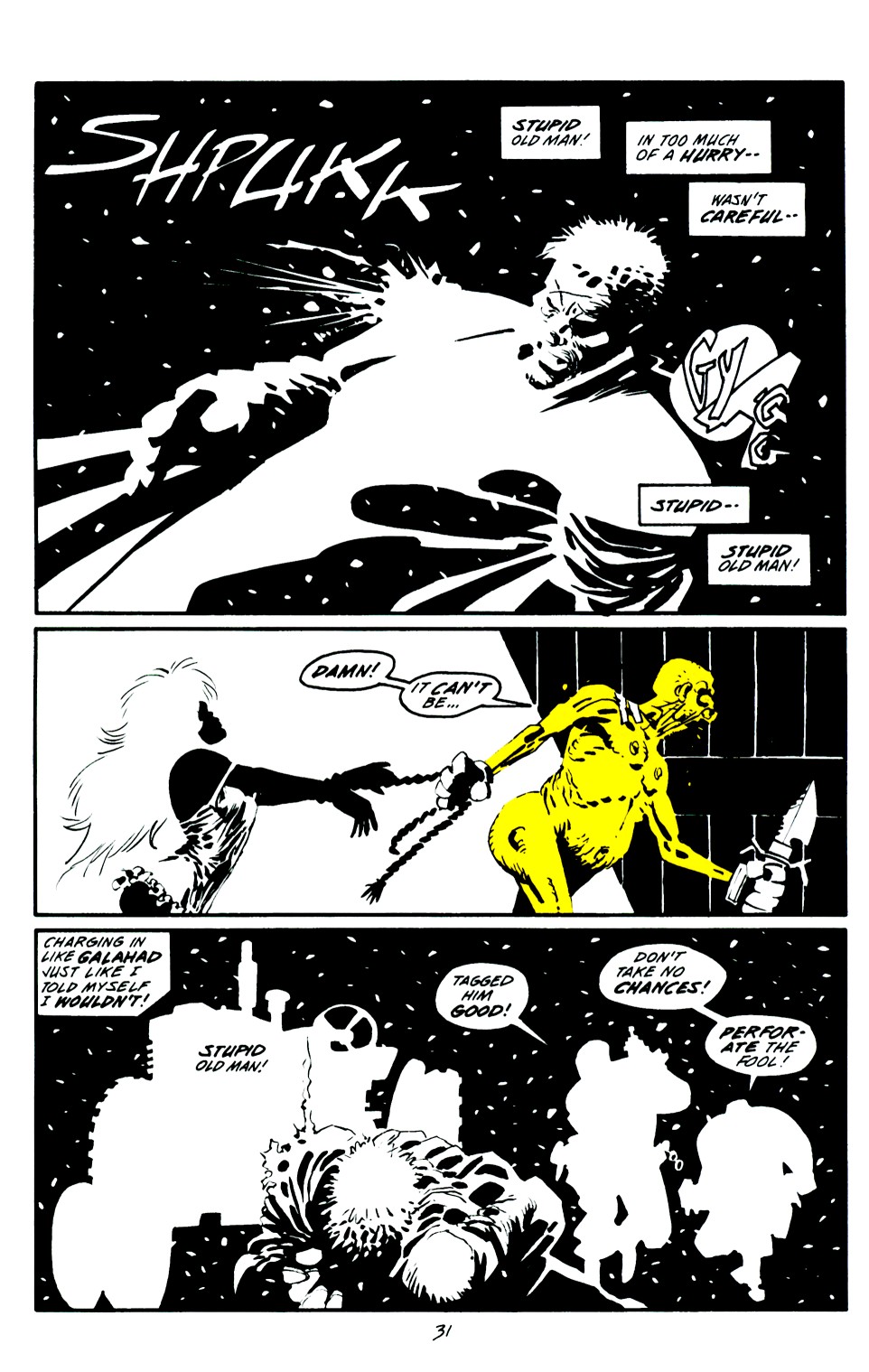 Read online Sin City: That Yellow Bastard comic -  Issue #6 - 31