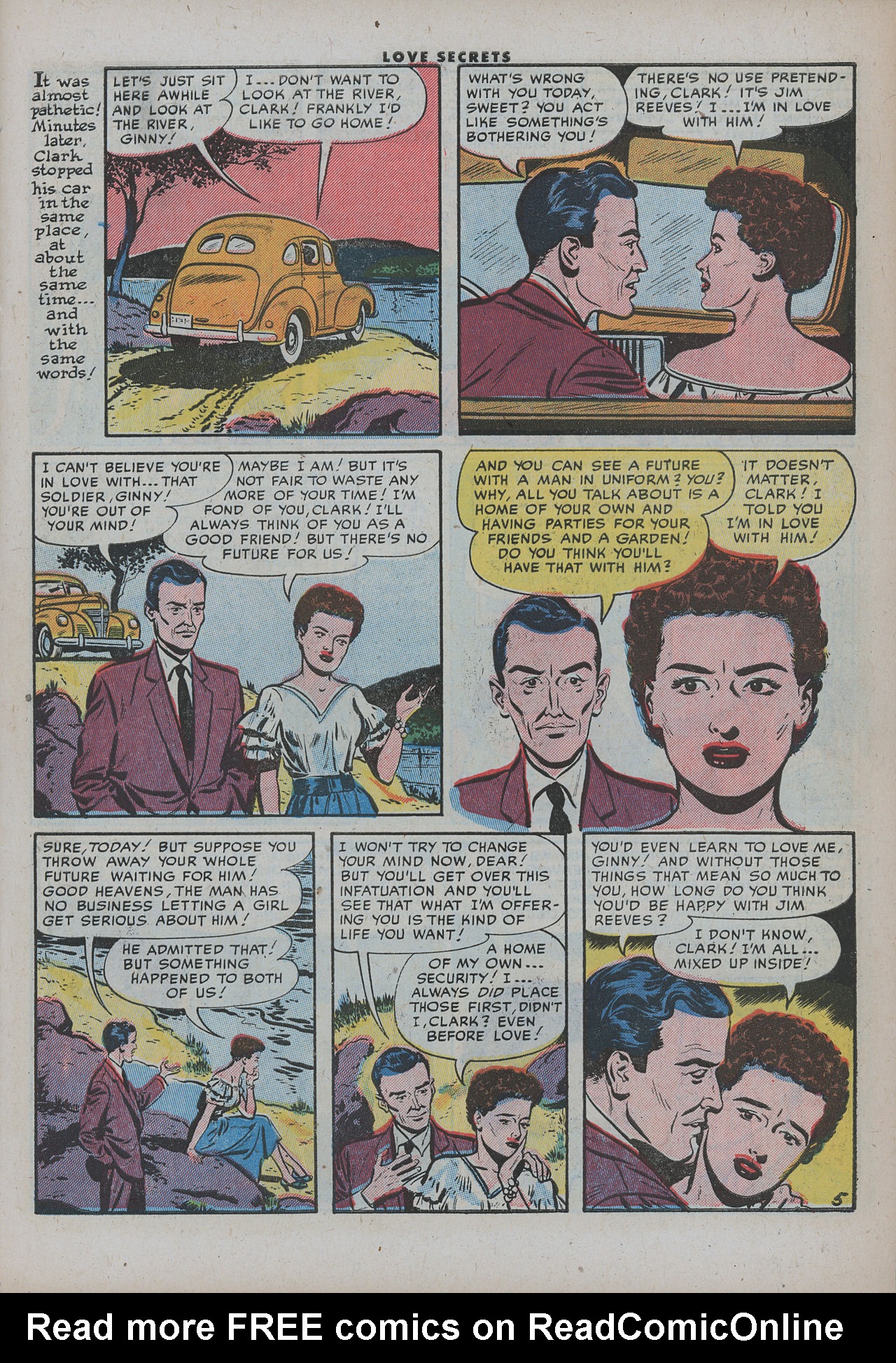 Read online Love Secrets (1953) comic -  Issue #50 - 7