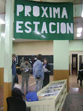 La bandera de la Próxima Estación presente en el festival Oberá en Cortos 2010