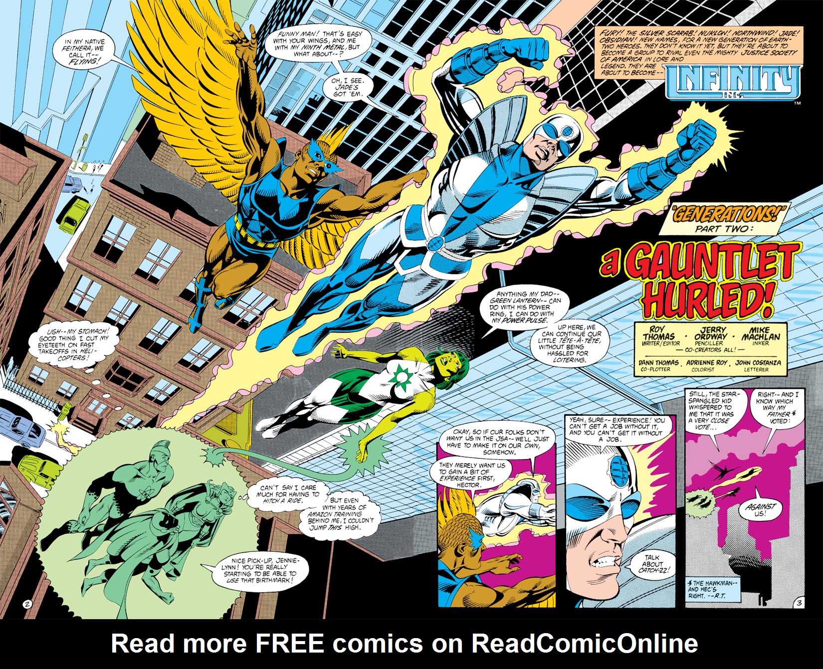 Read online Infinity Inc. (1984) comic -  Issue #2 - 3