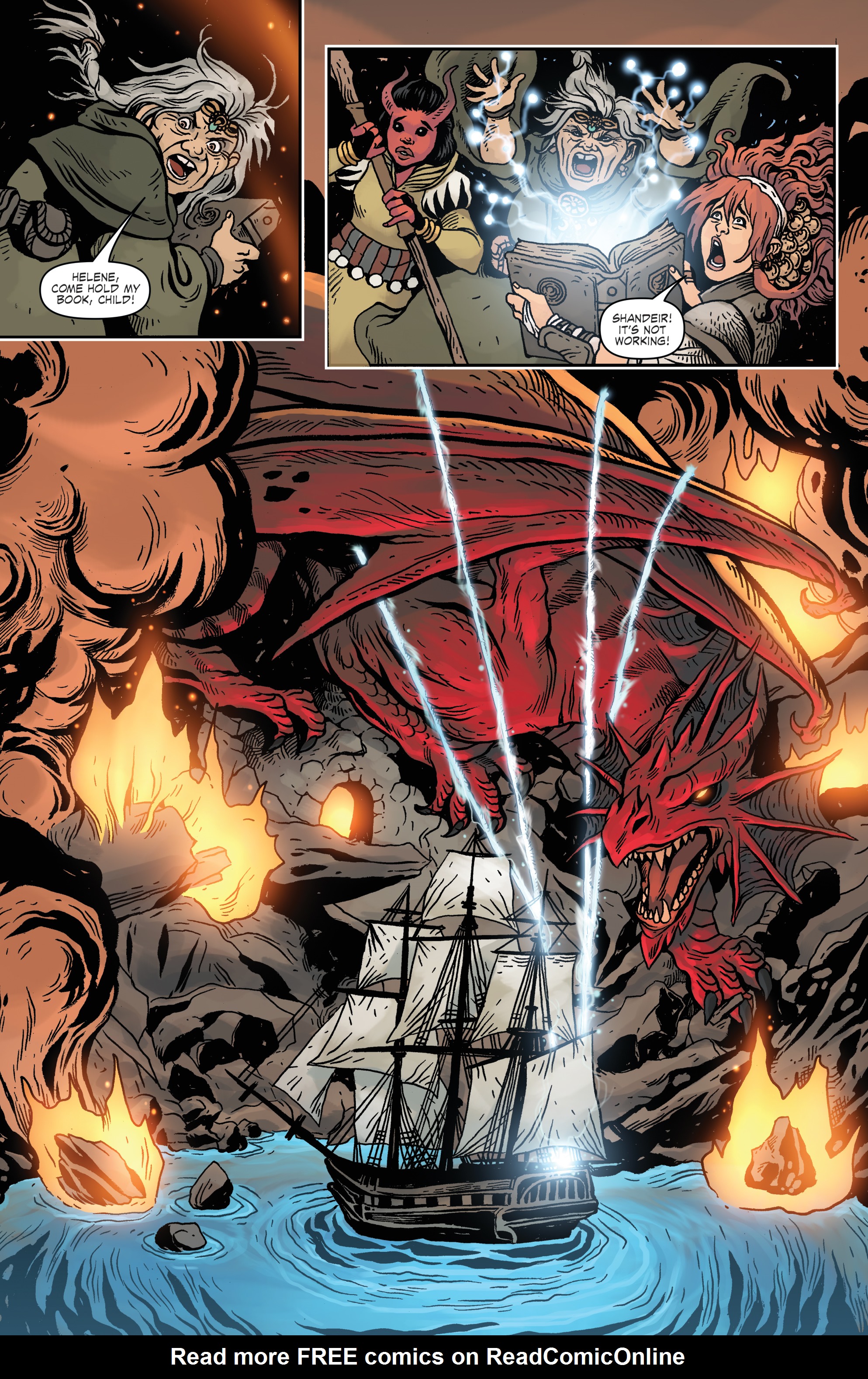 Read online Dungeon & Dragons: A Darkened Wish comic -  Issue # _TPB - 40