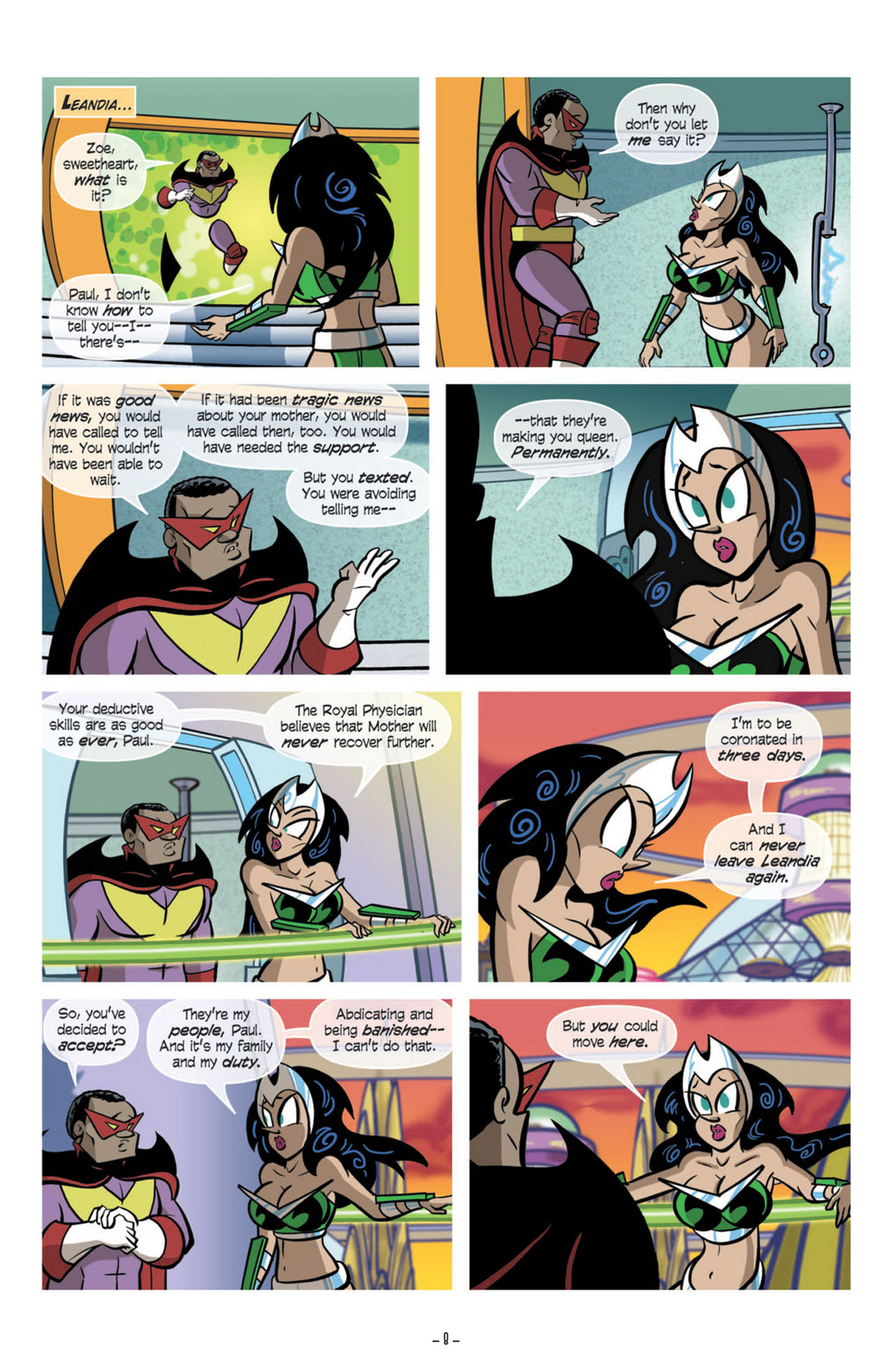 Read online Love and Capes: What to Expect comic -  Issue #5 - 10