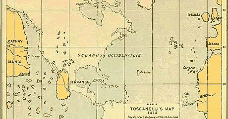HISTOGEOARTE: Carta de Toscanelli