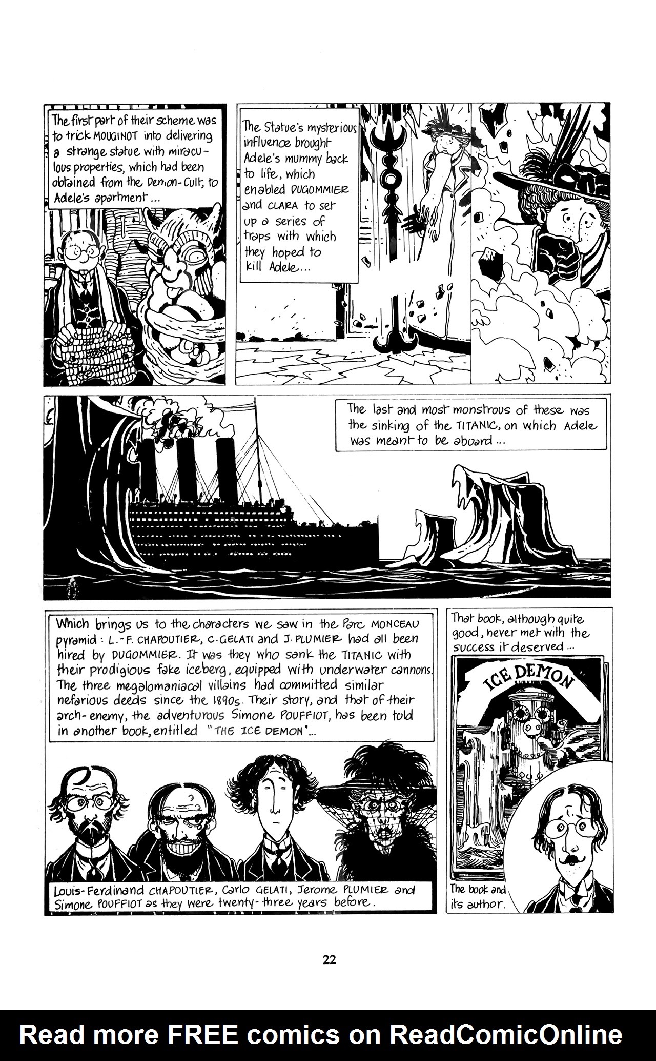 Read online The Extraordinary Adventures of Adele Blanc-Sec comic -  Issue #4 - 47