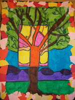 CCE Art Happenings: 2nd grade Working on 