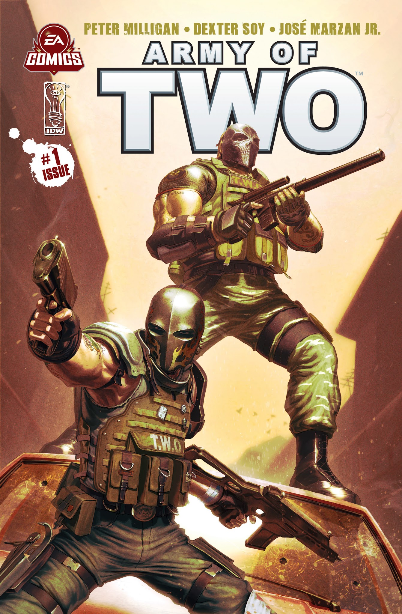 Read online Army of Two comic -  Issue #1 - 1