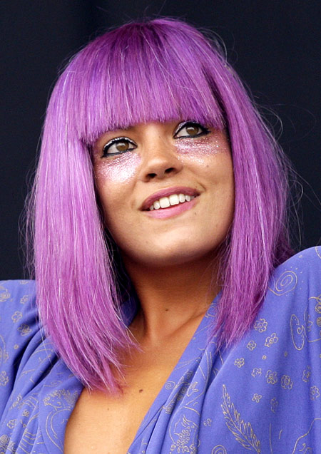 Lily Allen Loves Her Wigs