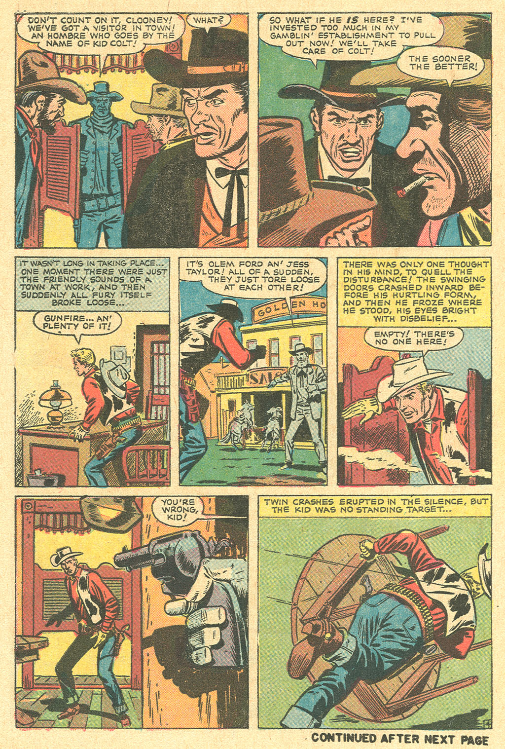 Read online Kid Colt Outlaw comic -  Issue #166 - 29