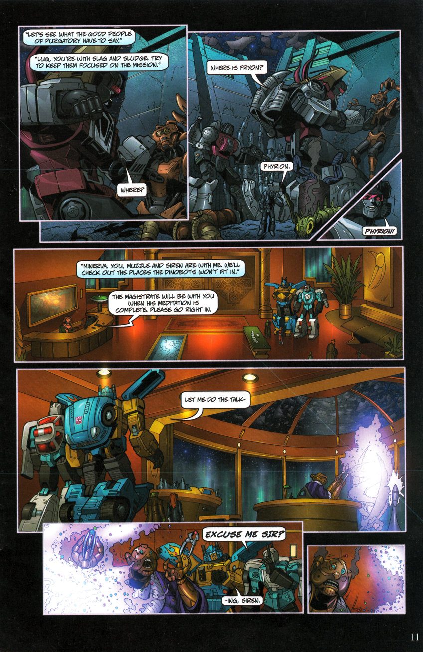 Read online Transformers: Timelines comic -  Issue #0 Special - 13