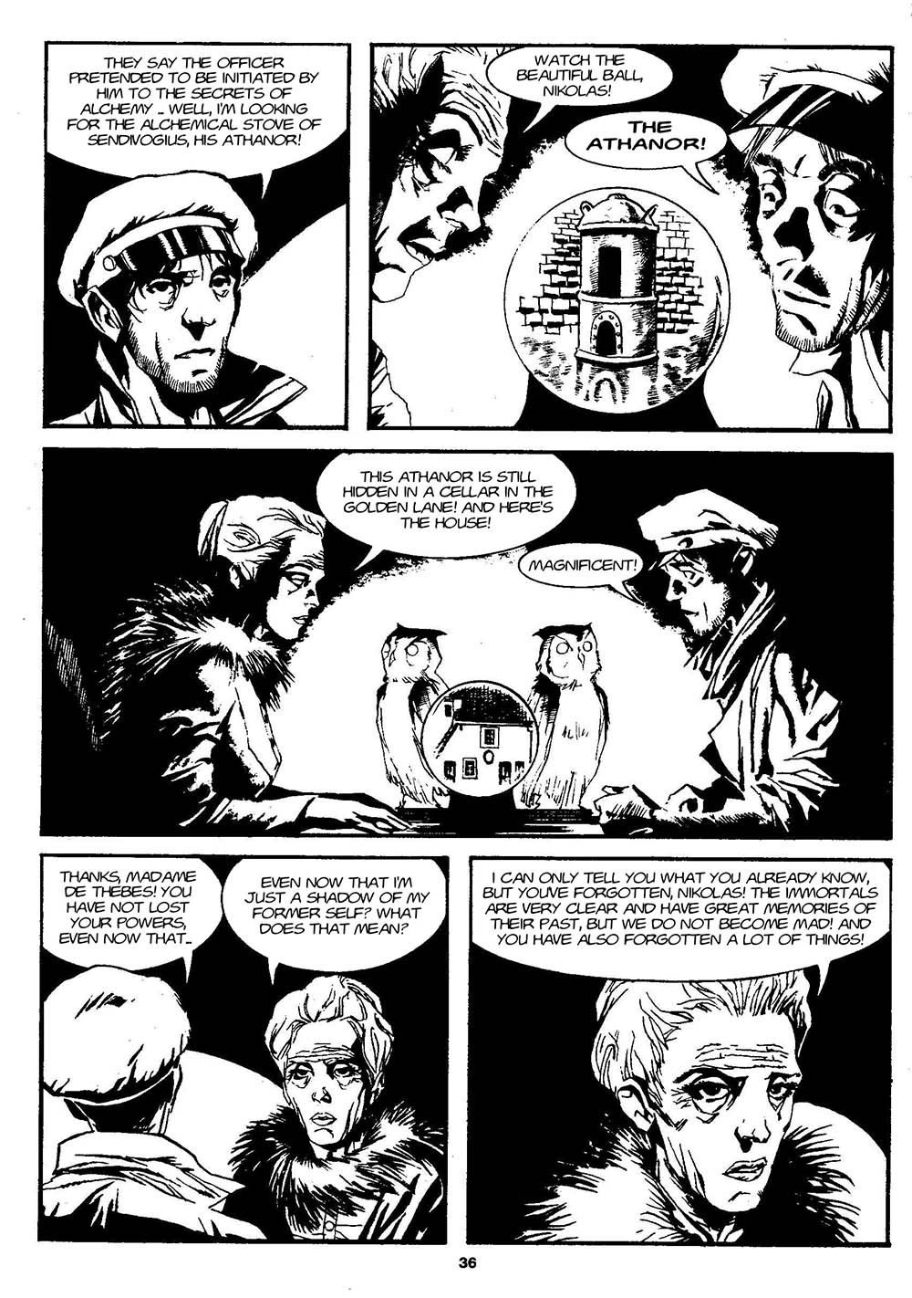 Read online Dampyr (2000) comic -  Issue #12 - 34