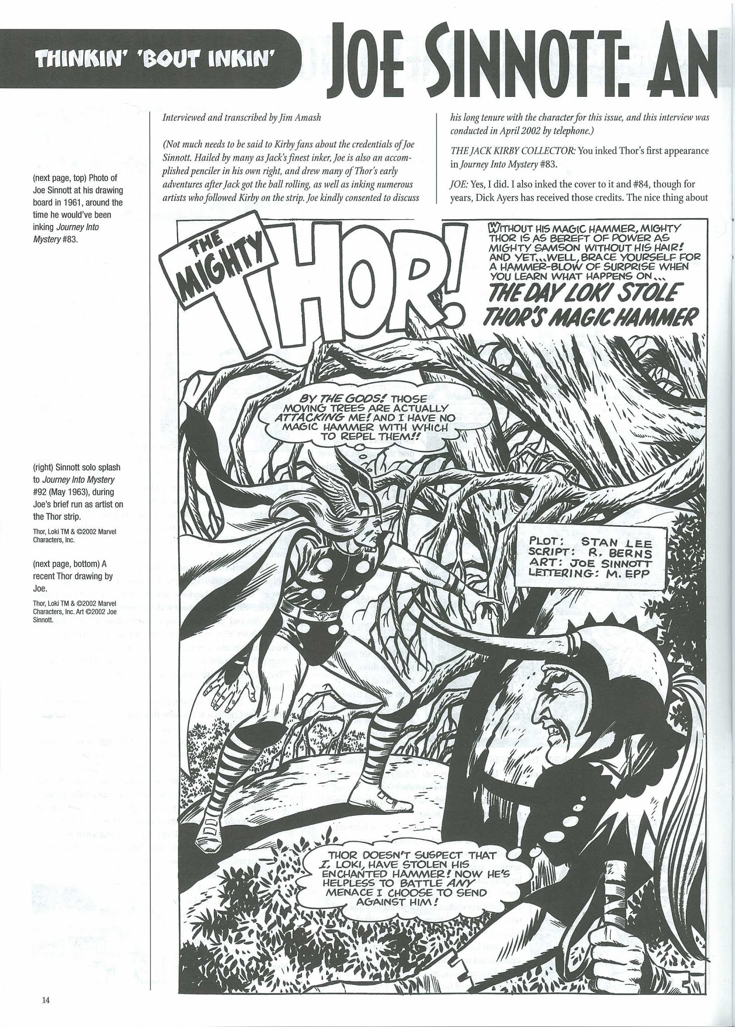 Read online The Jack Kirby Collector comic -  Issue #36 - 16