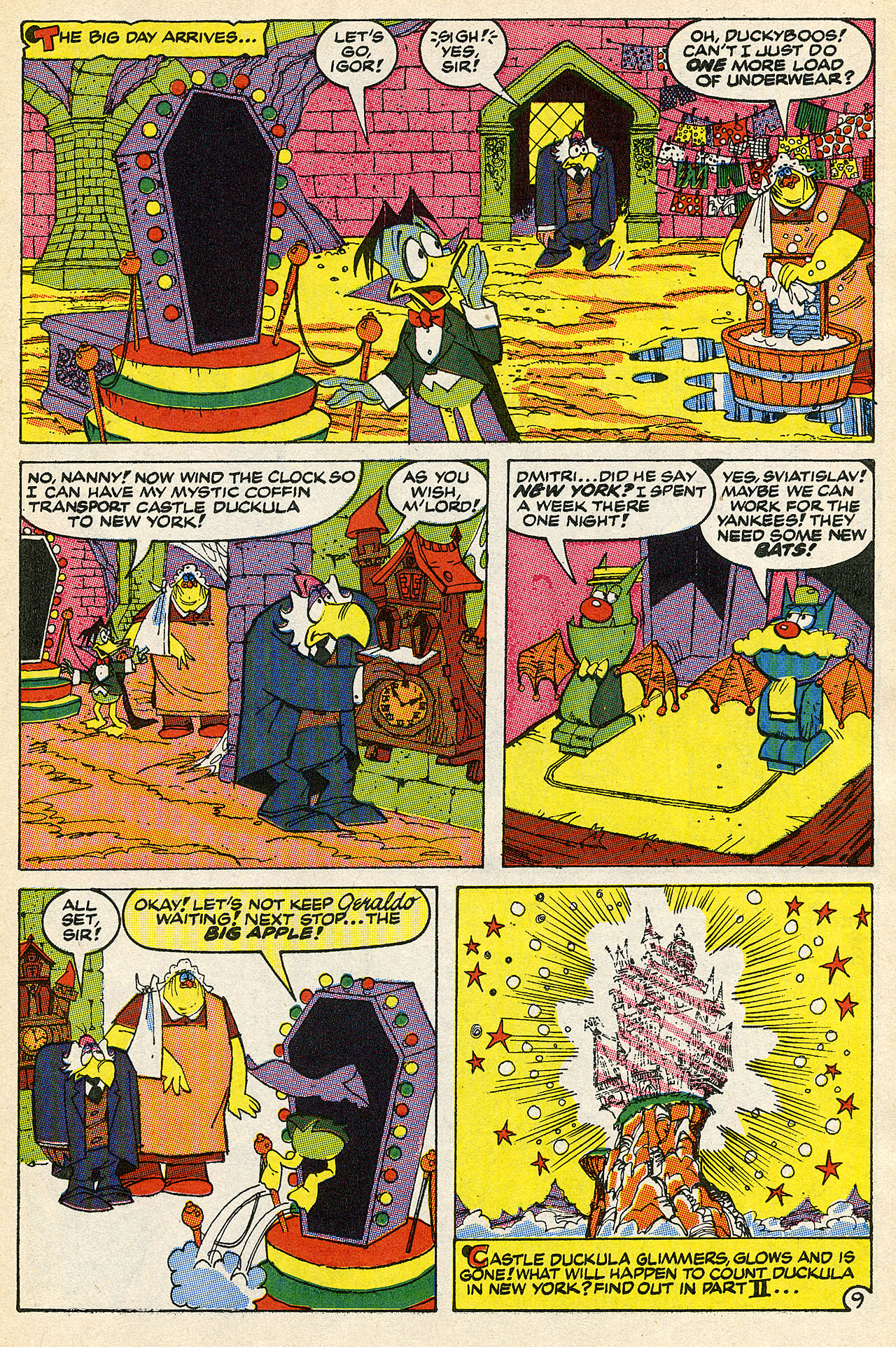 Read online Count Duckula comic -  Issue #8 - 13