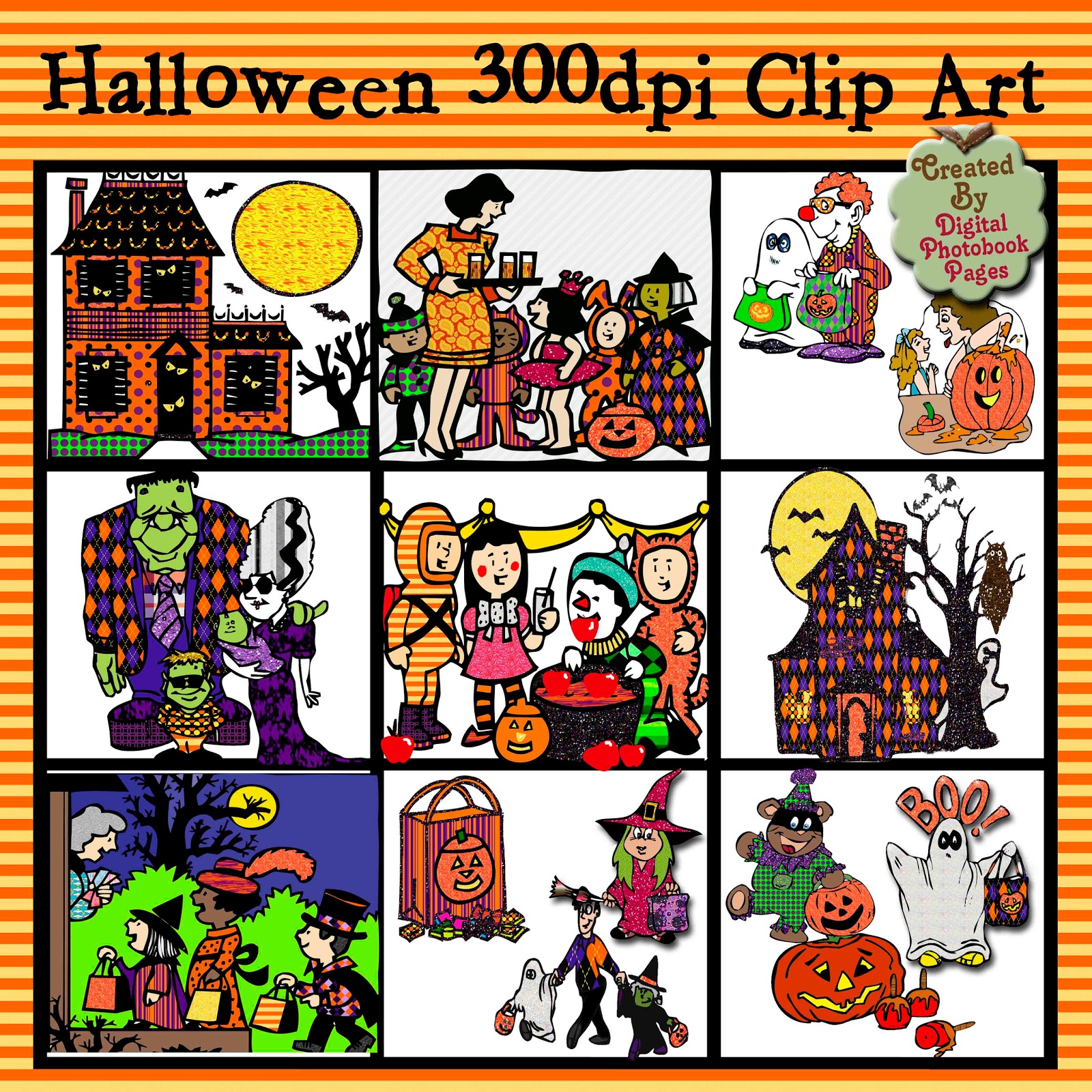 halloween clip art books - photo #19