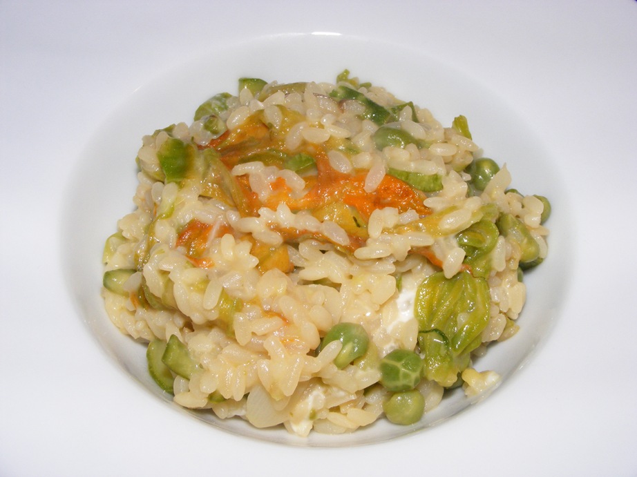 pâtes et pattes 227 Risotto primavera