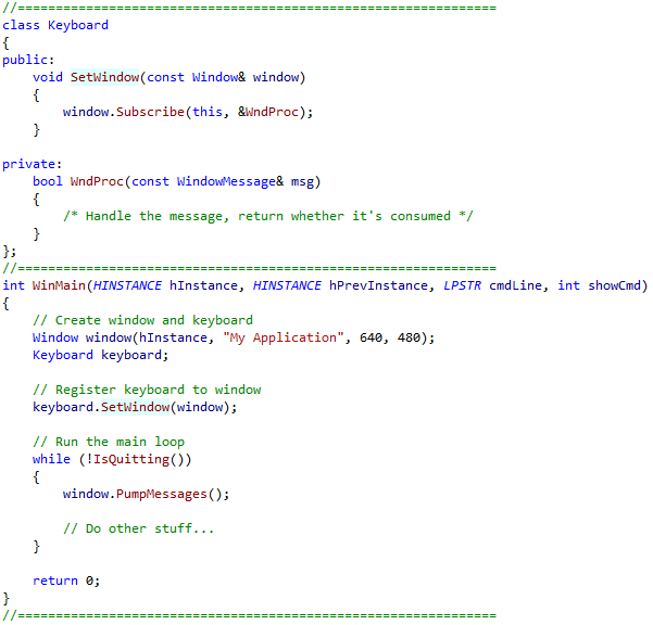 Virtual Reality: Creating a Window Wrapper Class in C++