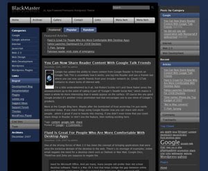 Black Master Wordpress template Black Master Wordpress template