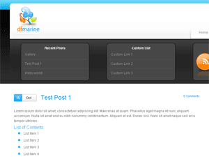 DF-Marine Wordpress template DF-Marine Wordpress template