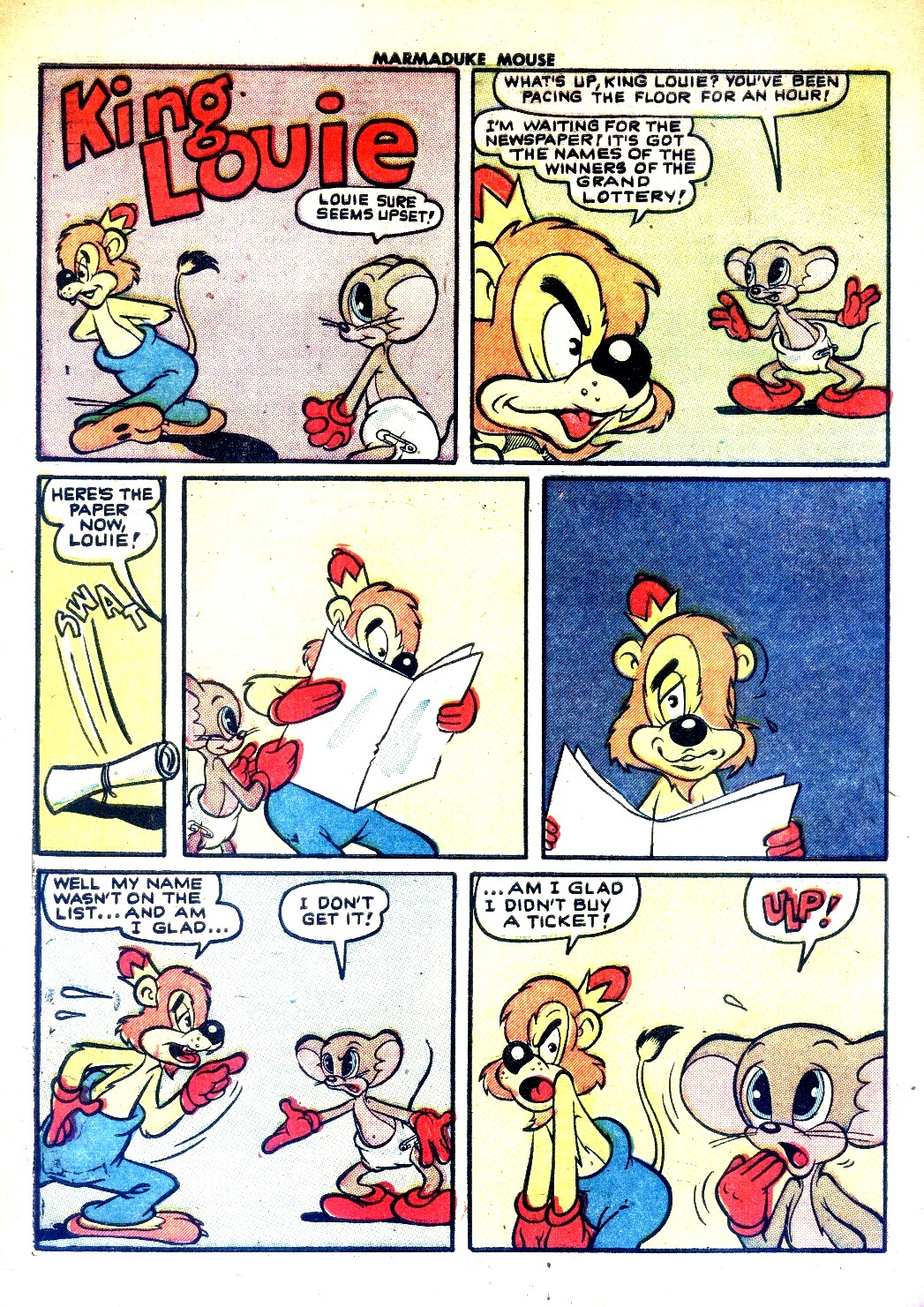Read online Marmaduke Mouse comic -  Issue #31 - 28