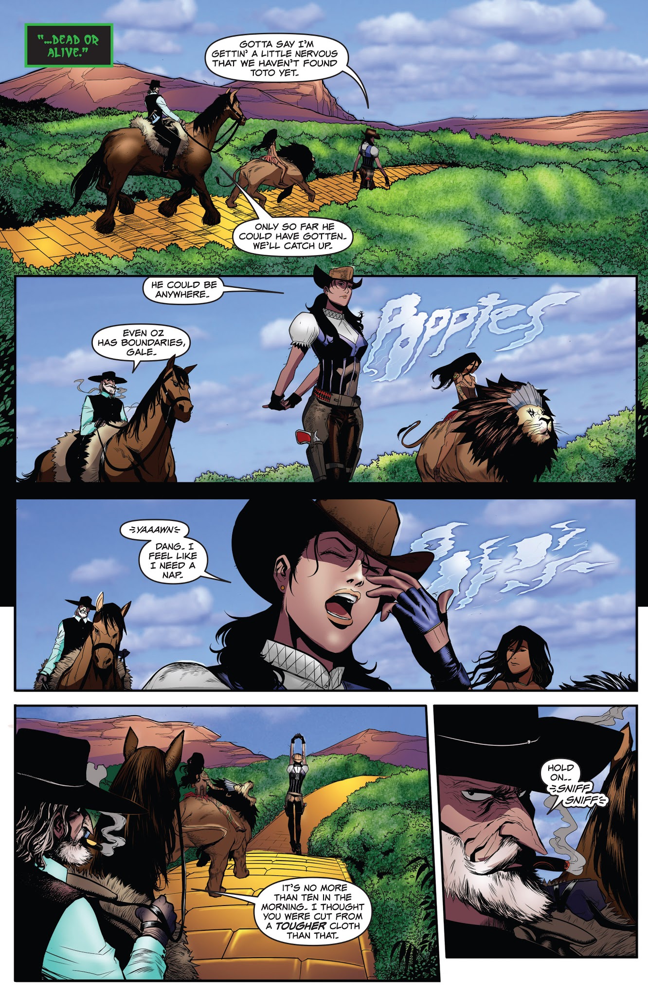 Read online Legend of Oz: The Wicked West (2015) comic -  Issue #4 - 19