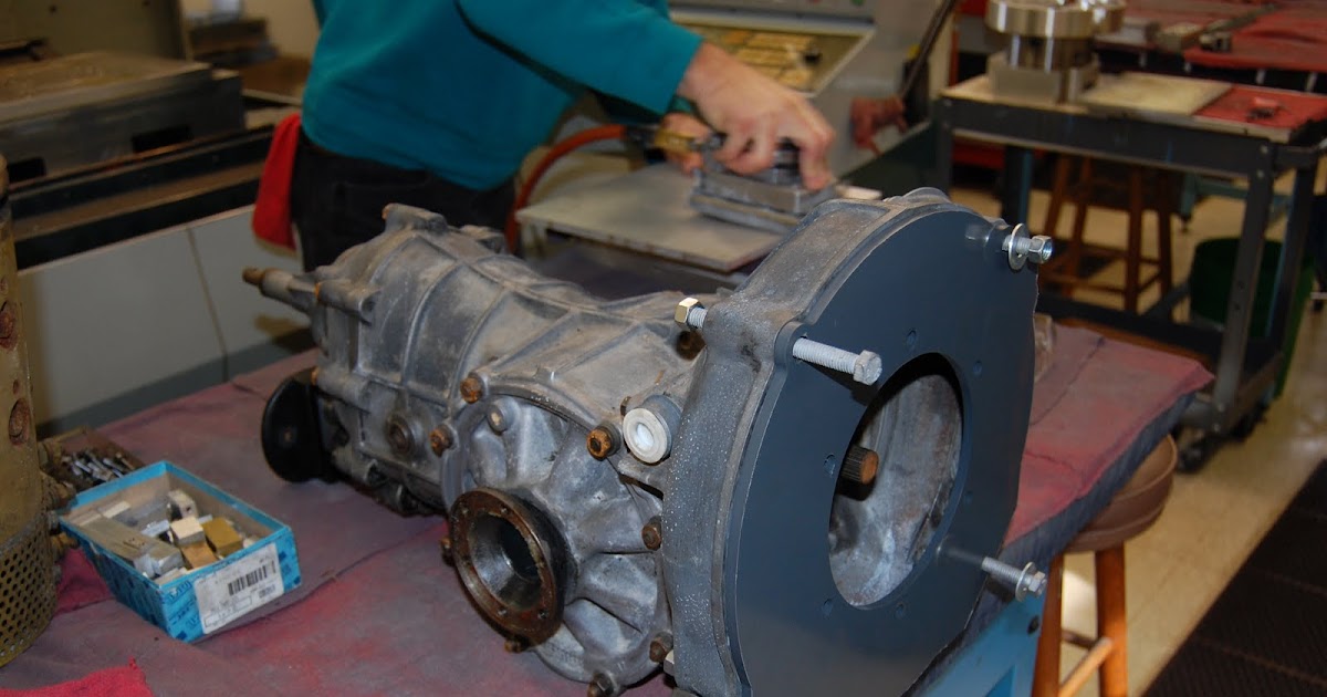 1965 Volkswagen Beetle Restoration: Motor to Transaxle adapter Plate is