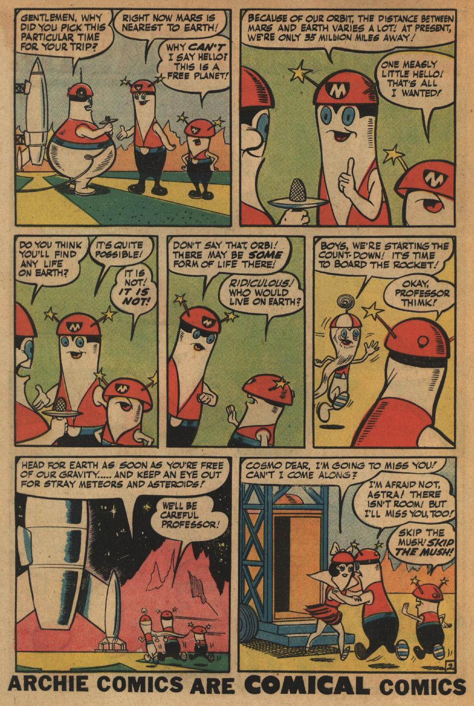 Read online Cosmo the Merry Martian comic -  Issue #1 - 4