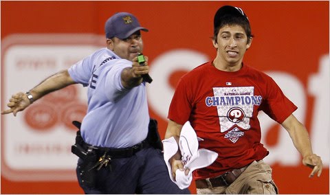 Drunk Phils Fans: Don't Taze me, Bro. Or vomit on me…..or……