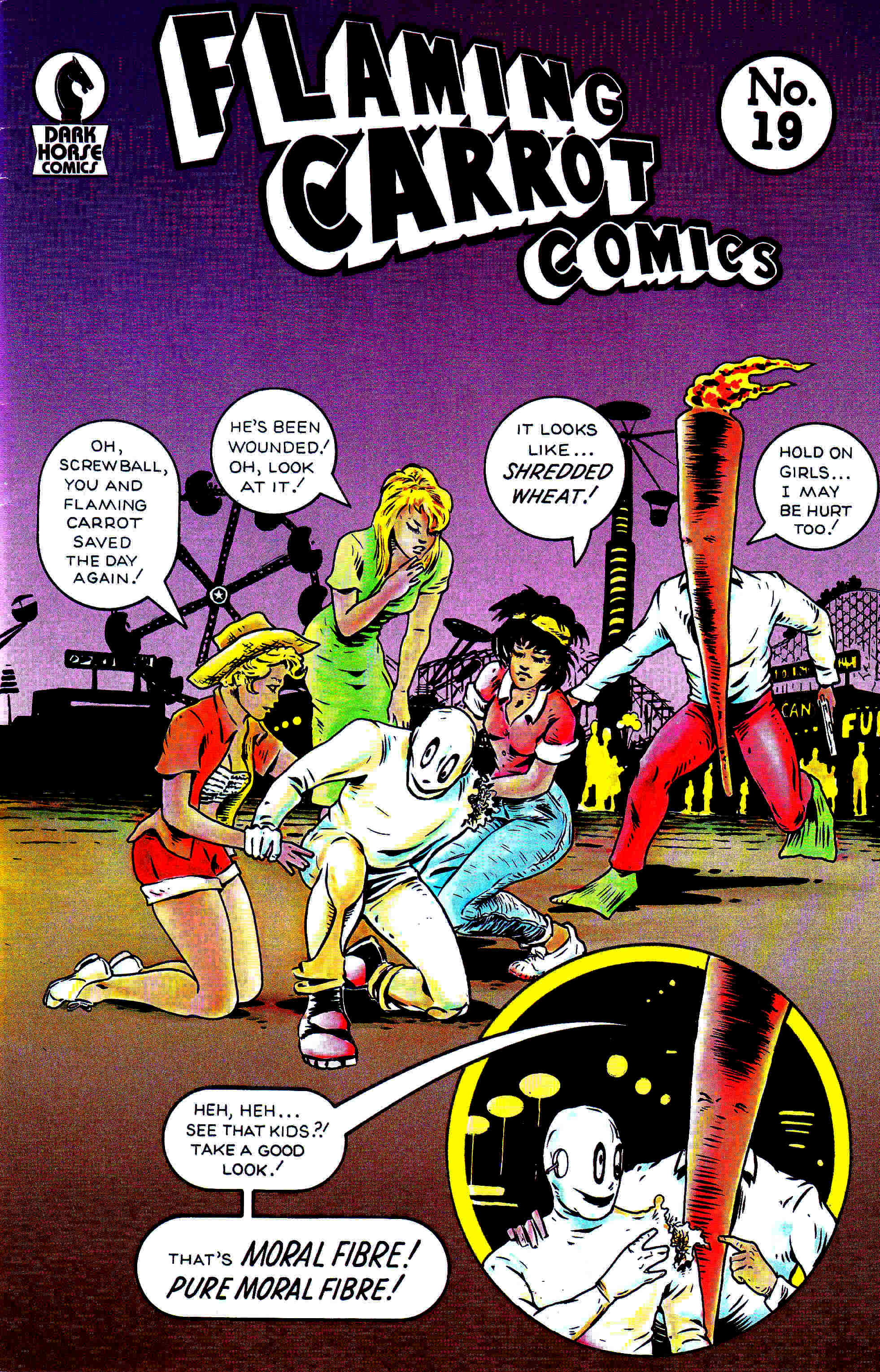 Read online Flaming Carrot Comics (1988) comic -  Issue #19 - 1