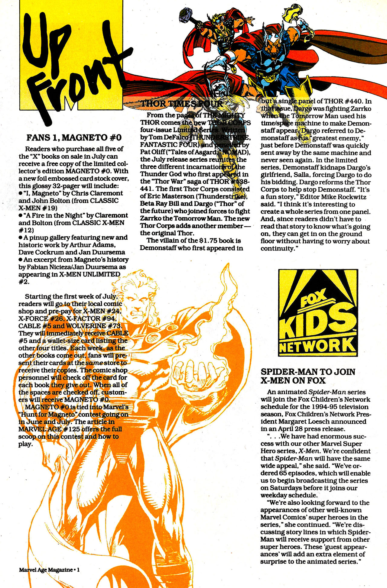 Read online Marvel Age comic -  Issue #127 - 3