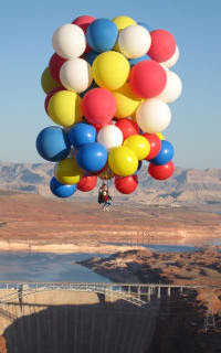 Cluster ballooning