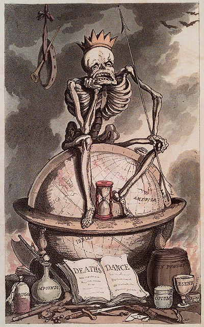 From Thomas Rowlandson - The English Dance of Death - 1815