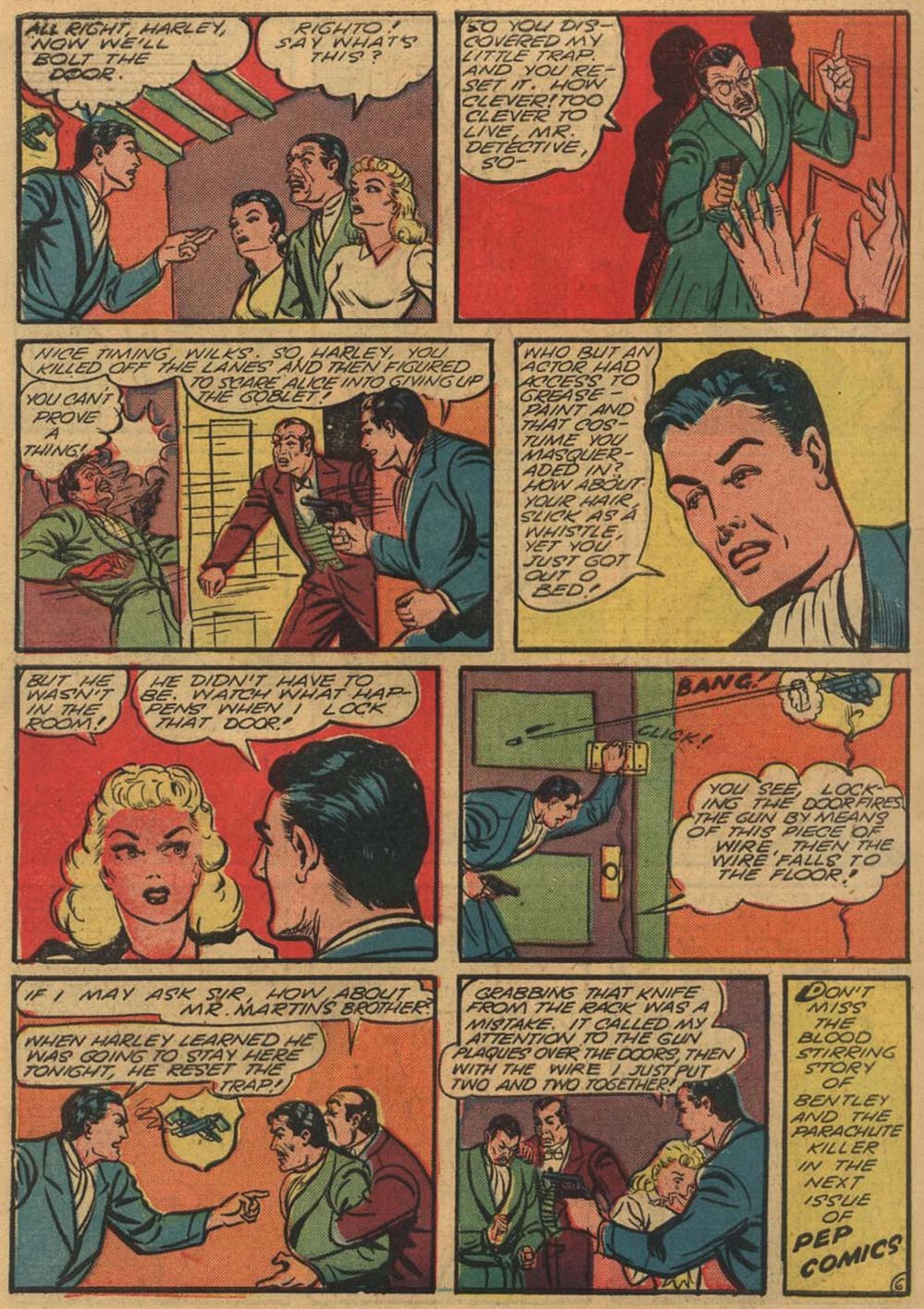 Read online Pep Comics comic -  Issue #16 - 66