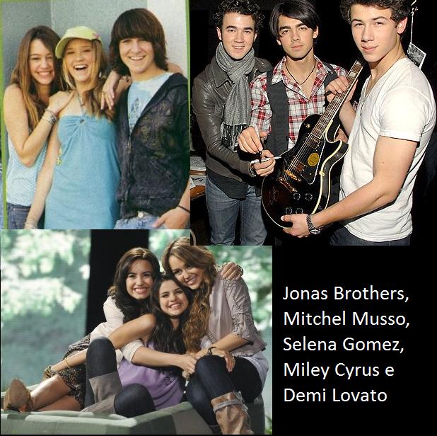 Jonas Brothers, Mitchel Musso e mais artistas