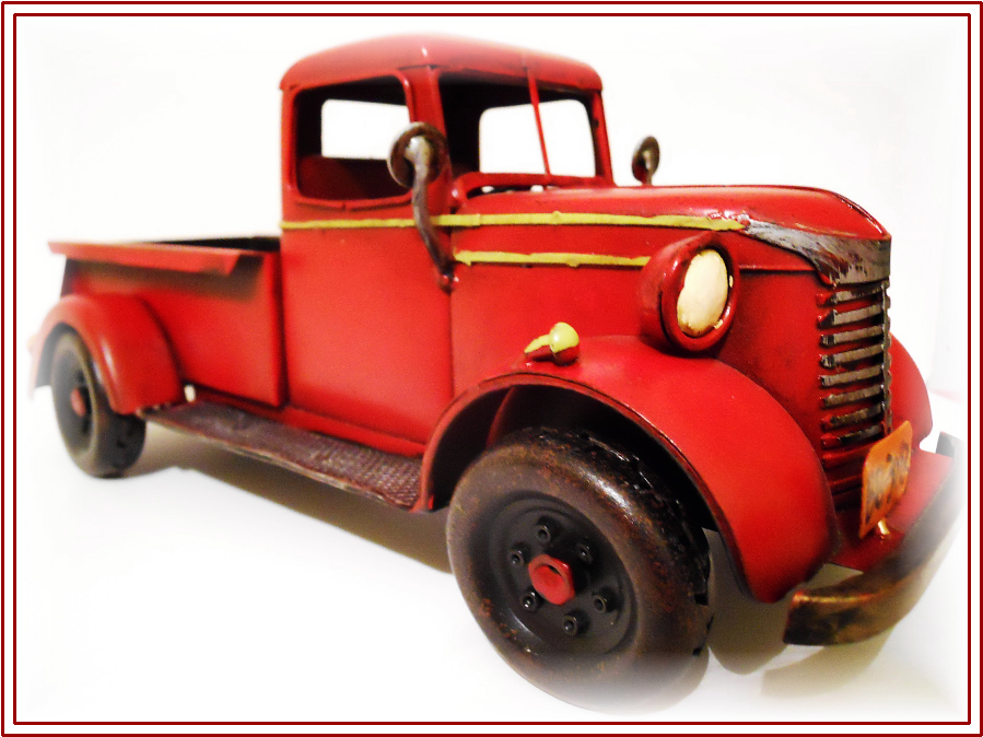 Bubbles of Joy: A little red truck!