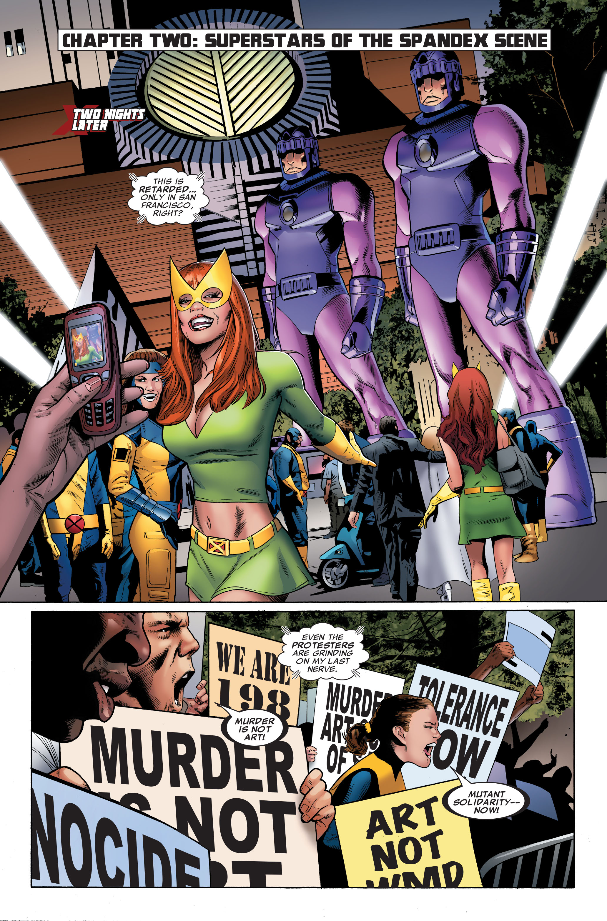 Read online Uncanny X-Men (1963) comic -  Issue #500 - 11