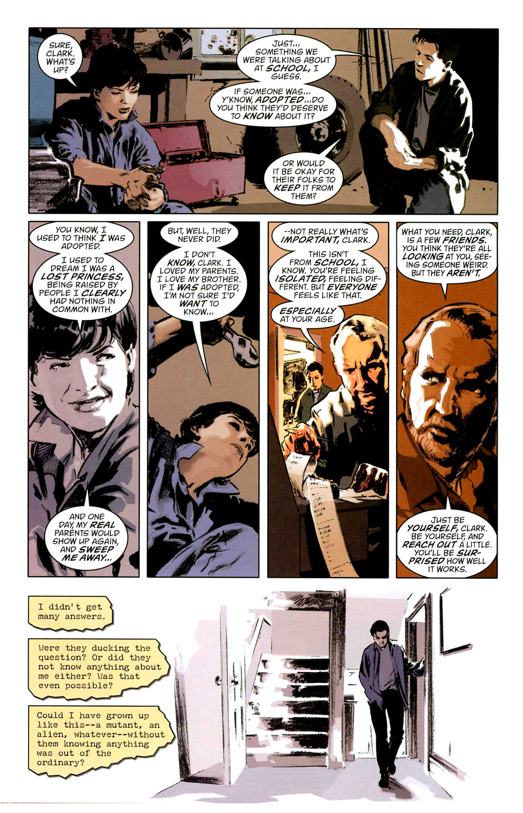 Read online Superman: Secret Identity comic -  Issue #1 - 16