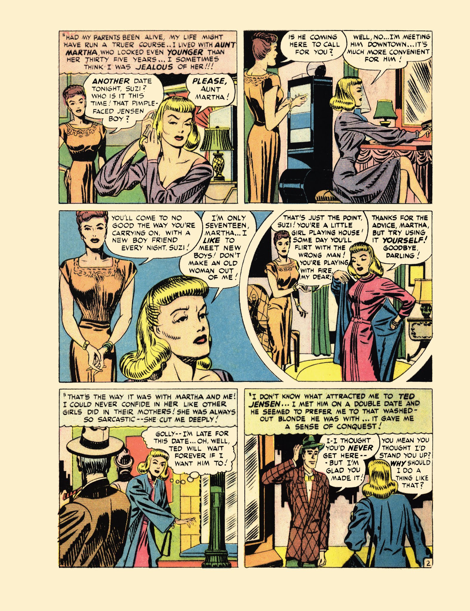 Read online Young Romance: The Best of Simon & Kirby’s Romance Comics comic -  Issue # TPB 1 - 12
