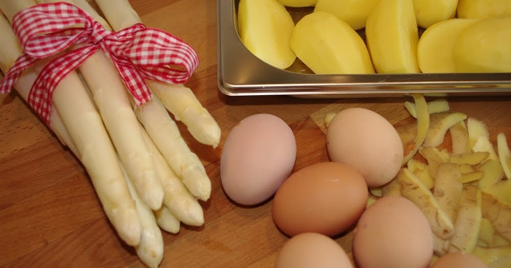 Wolkenfees Küchenwerkstatt Spargel mit Bozner Sauce