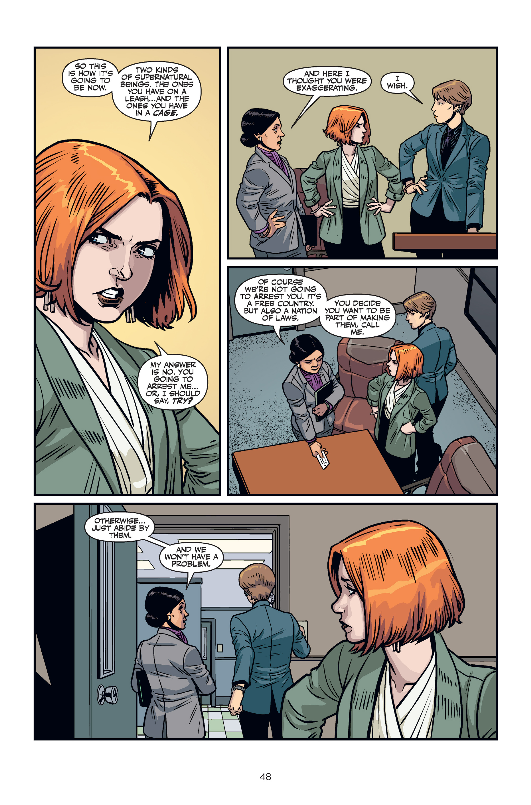 Read online Buffy the Vampire Slayer Season 11 comic -  Issue # _Library Edition (Part 1) - 49