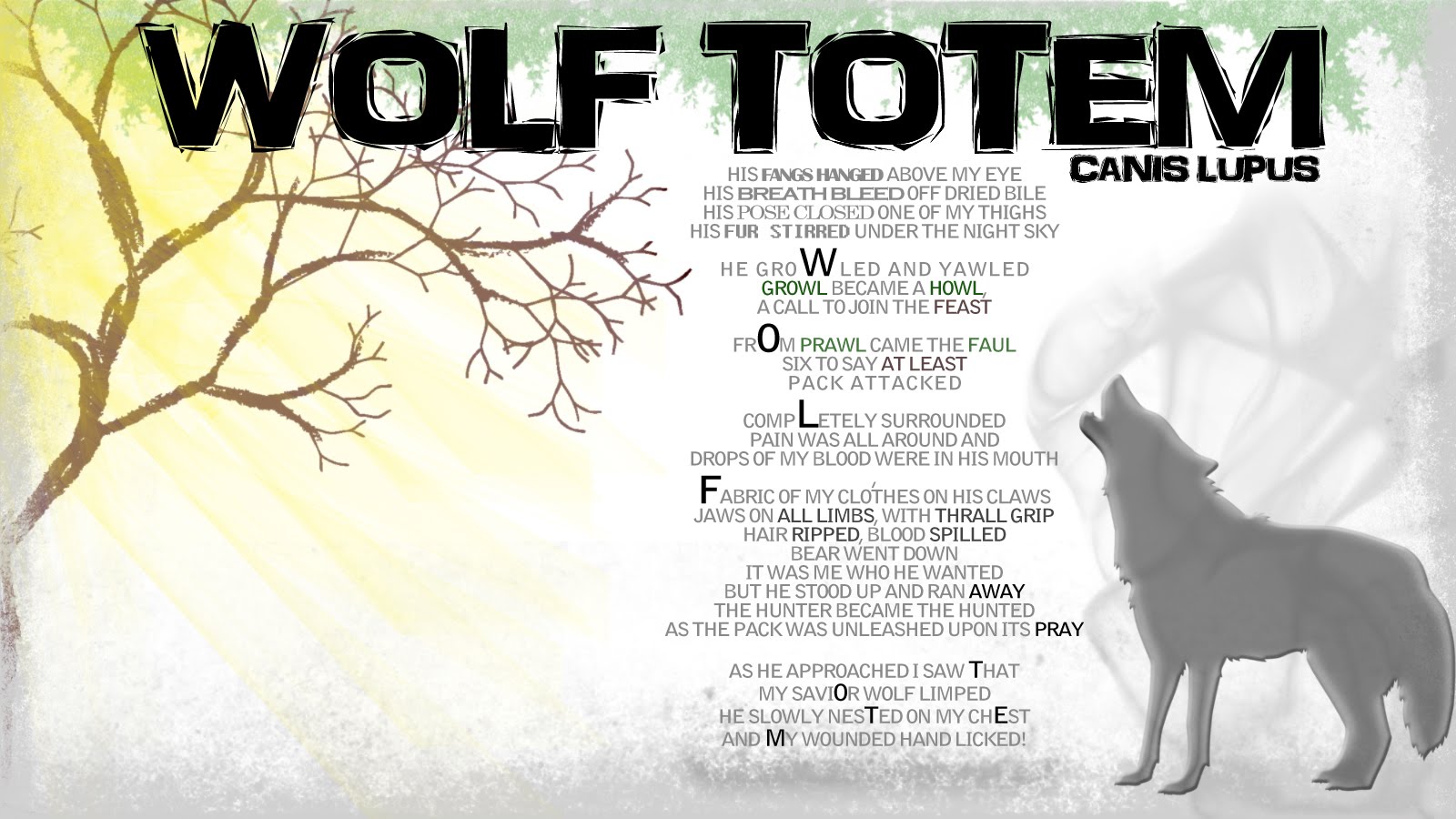 The Hu - Wolf Totem Lyrics English Question Everything: Wolf Totem