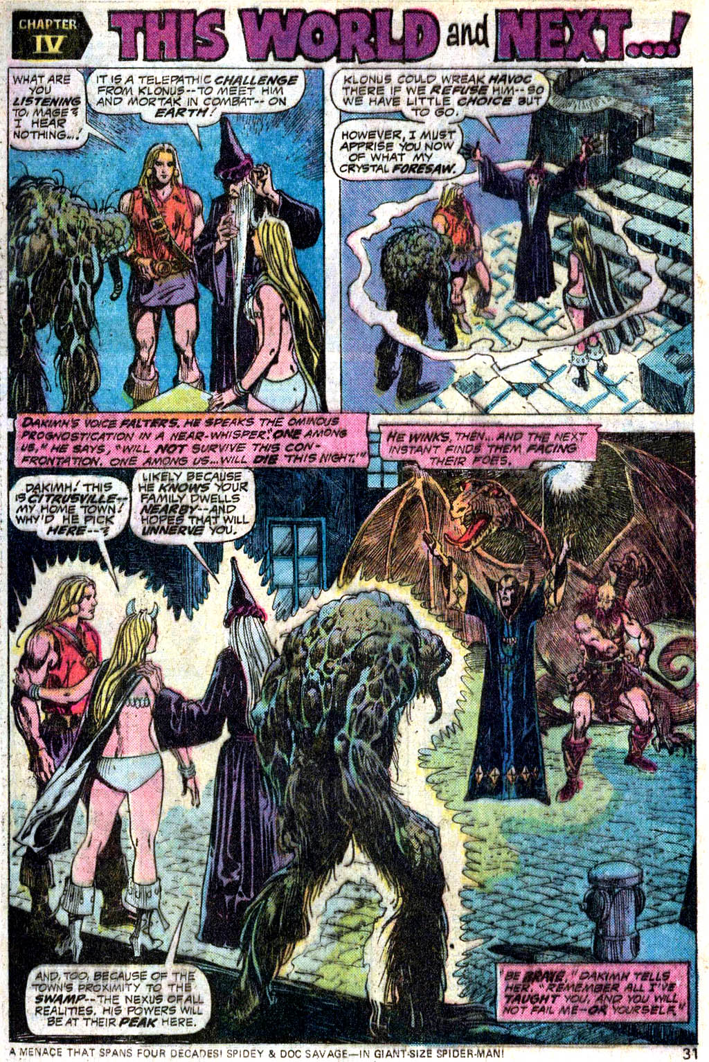 Read online Giant-Size Man-Thing comic -  Issue #3 - 24