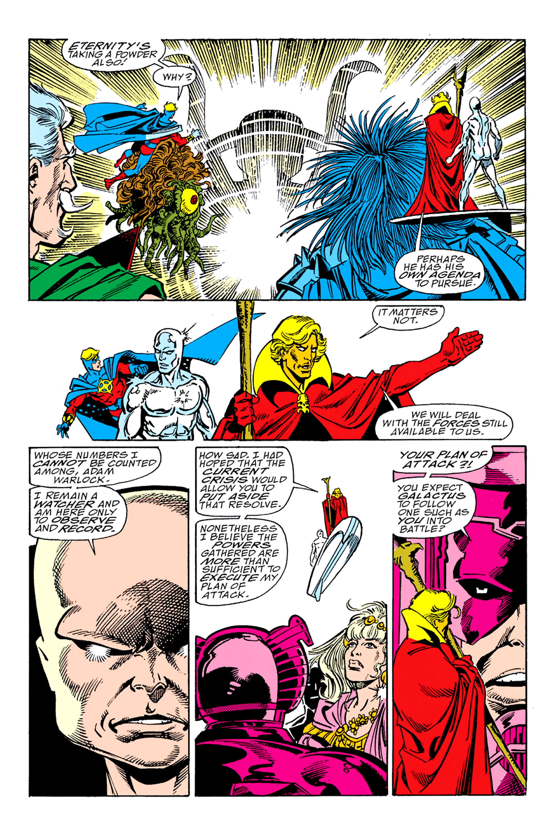 Read online Infinity Gauntlet (1991) comic -  Issue #3 - 21