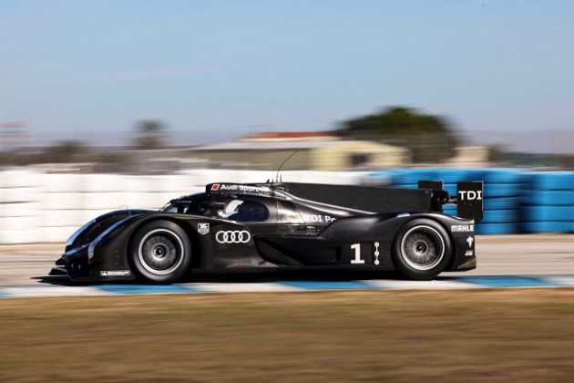 Successful Test For Audi R18 at Sebring