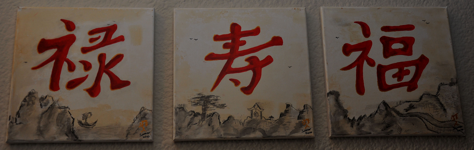 Sinner, Playing with Art Chinese Art on Canvas