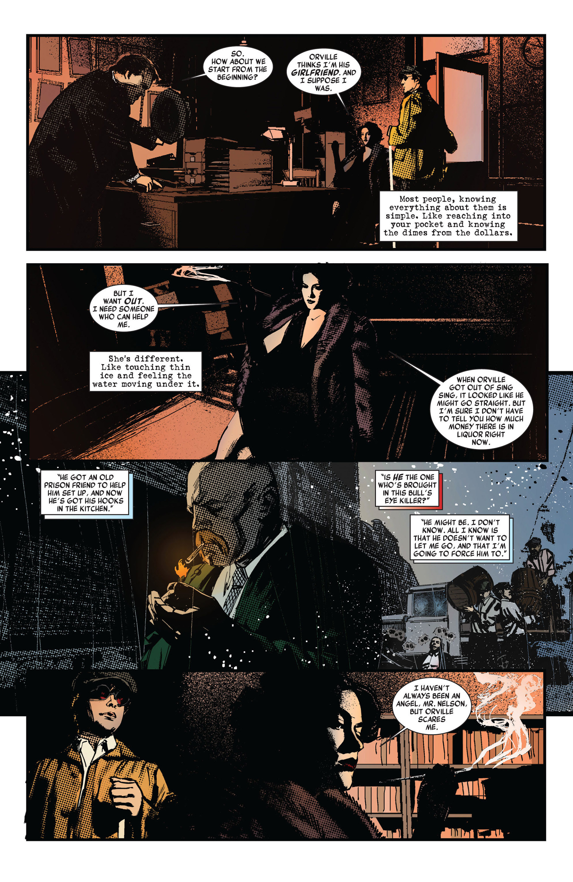 Read online Daredevil Noir comic -  Issue #1 - 11
