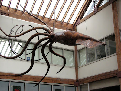 Squid Sculpture, Seattle, Washington