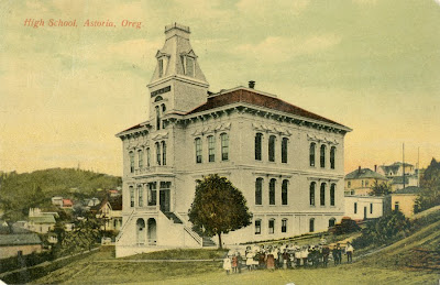Astoria High School, about 1909